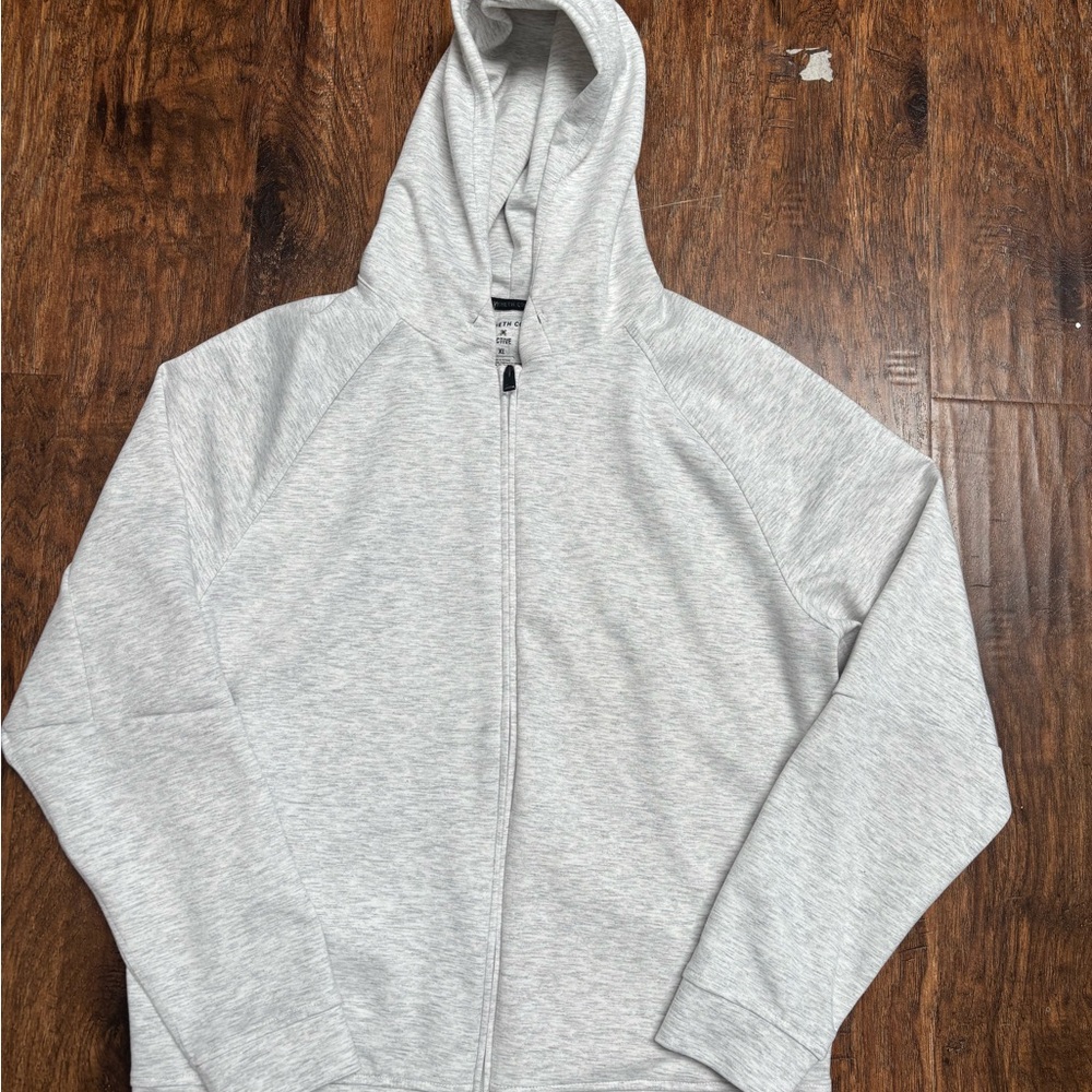 Kenneth Cole Light Gray Active Hoodie